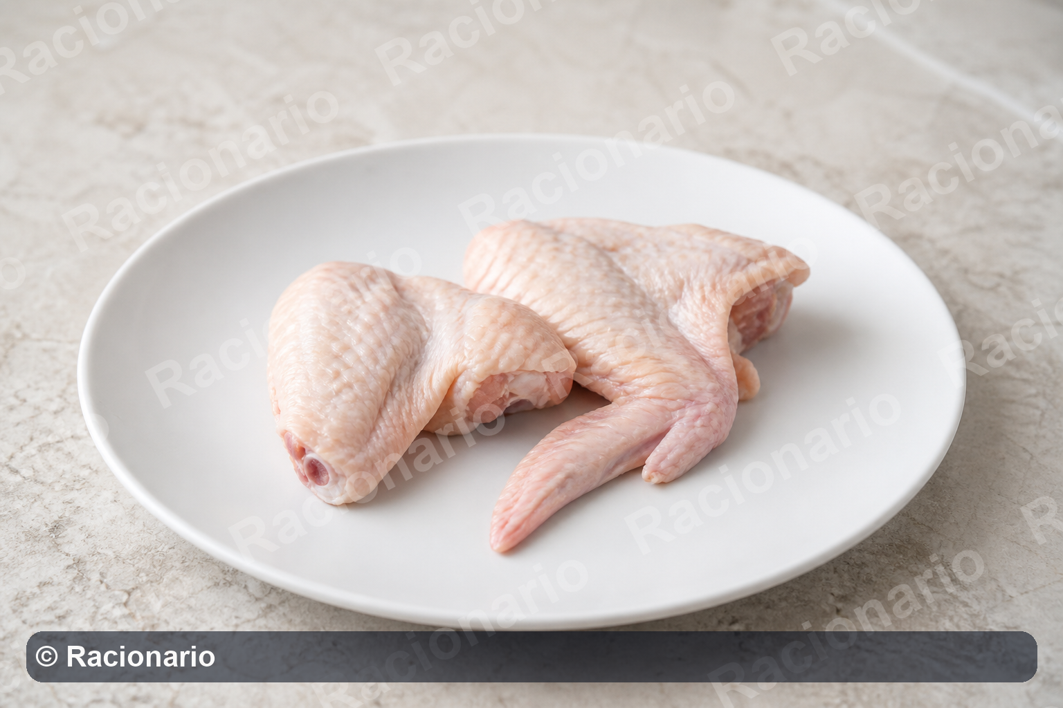 Ración de Ala de pollo: Ración: dos unidades, 200 g