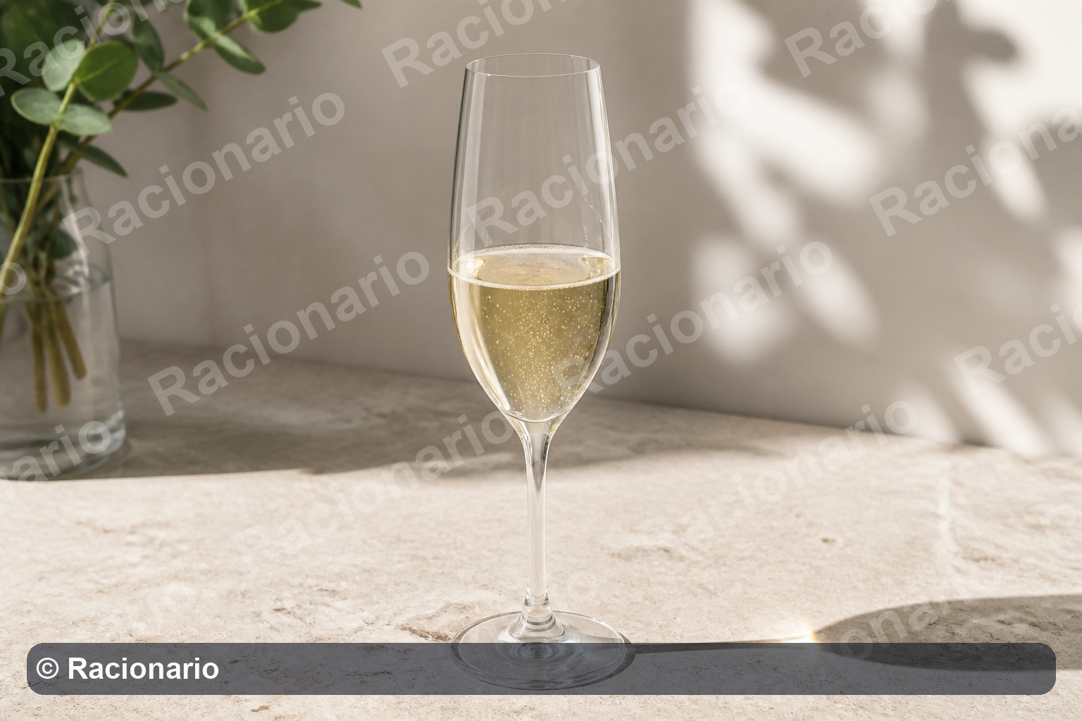 Ración de Cava o champán: Copa: 200 ml