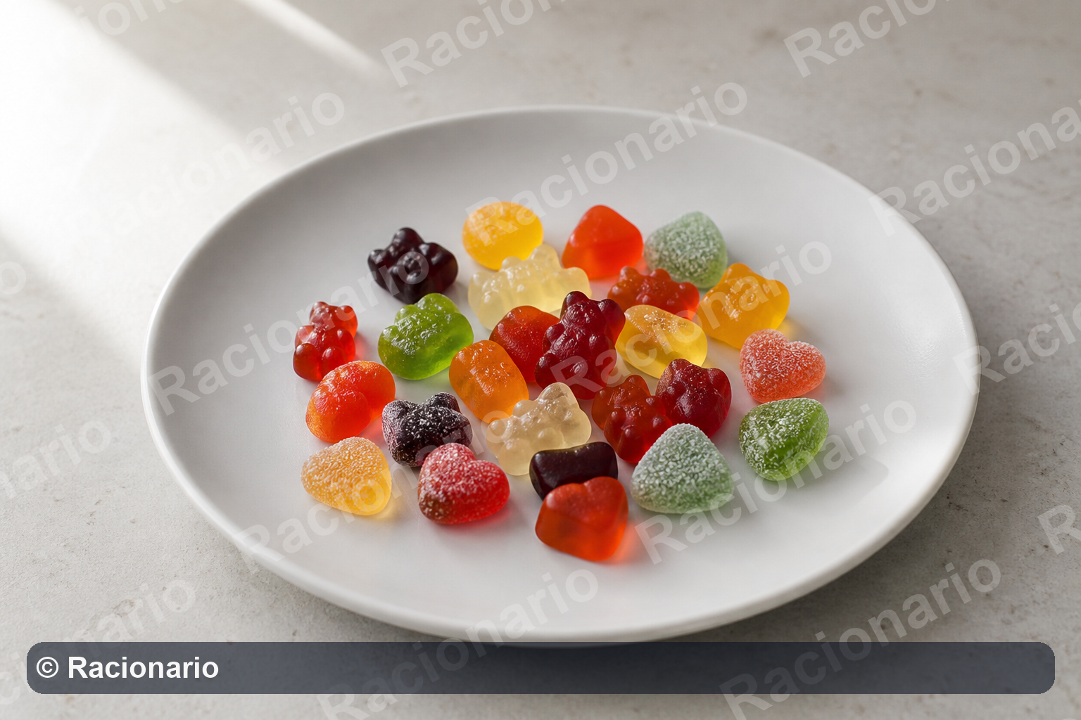 Ración de Golosinas: Ración: 30 g