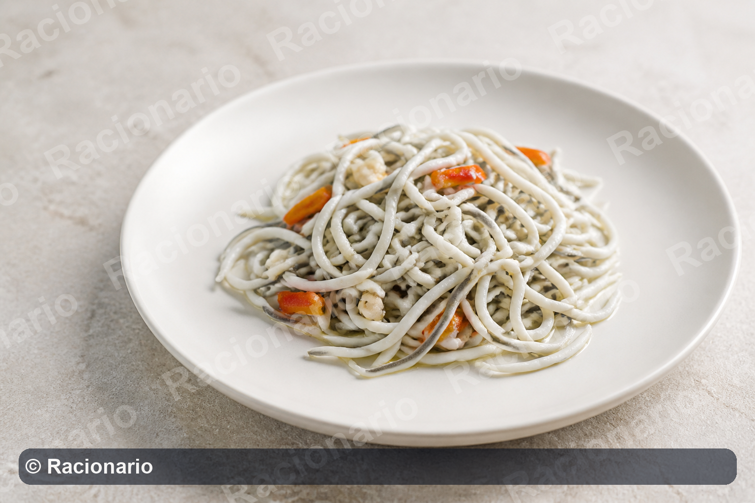 Ración de Gulas (surimi): Ración: paquete comercial, 125 g