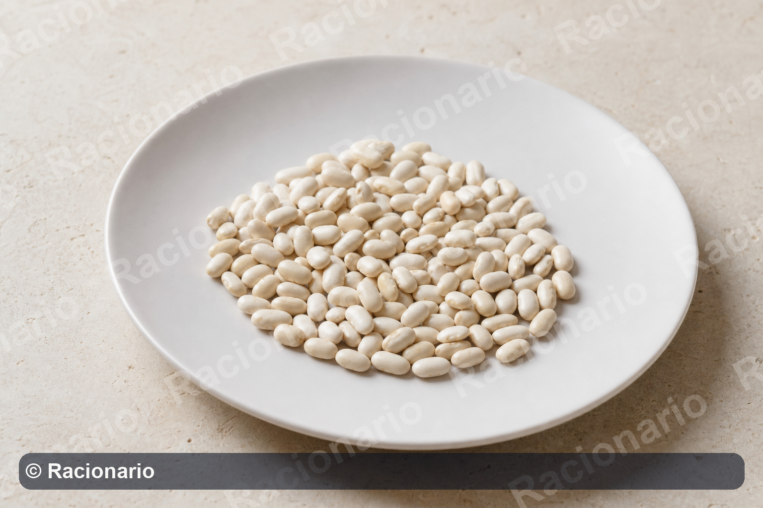 Ración de Judías: Ración: media taza de café, 75 g