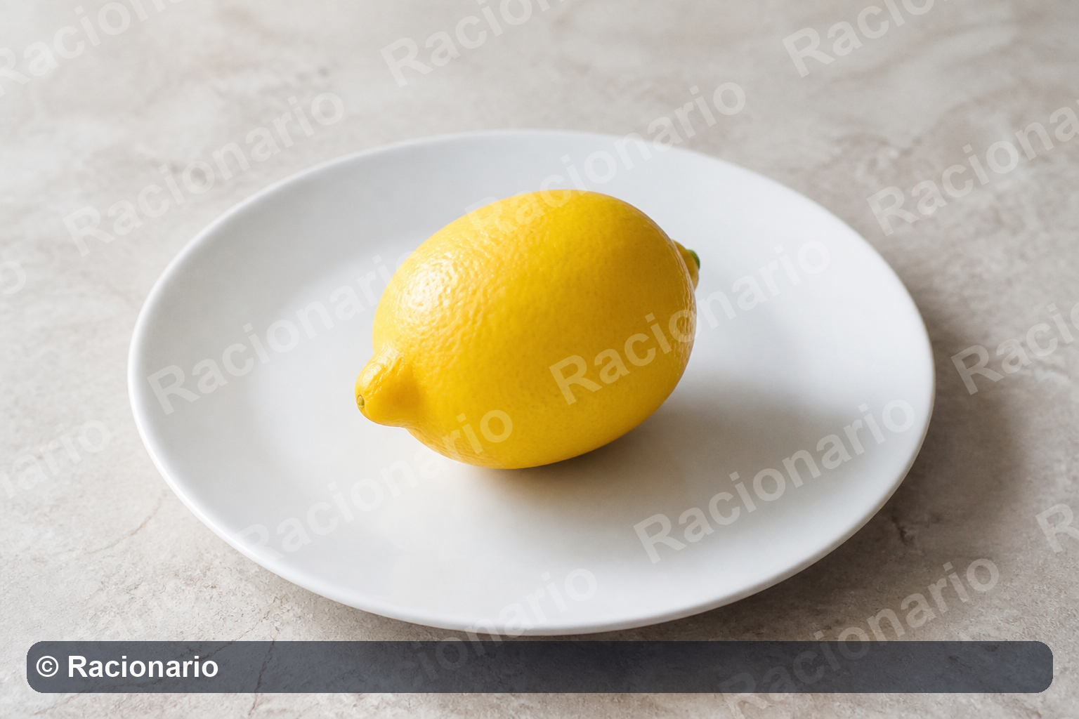 Ración de Limón: Unidad entera: 150 g