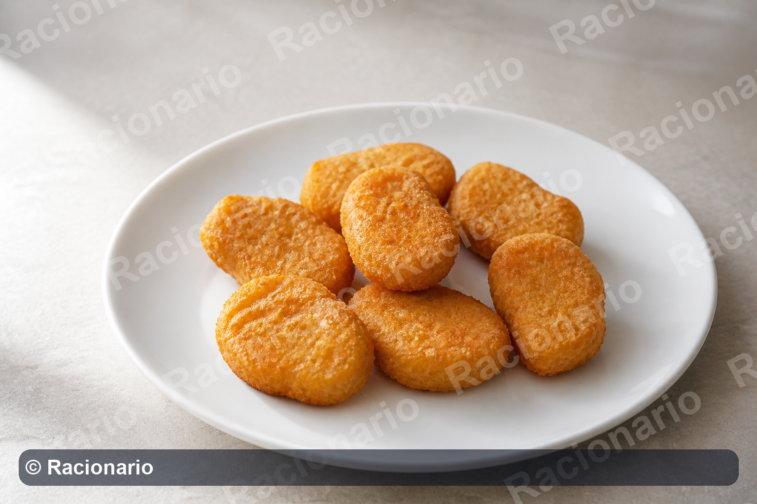 Ración de Nuggets: Ración: 100 g