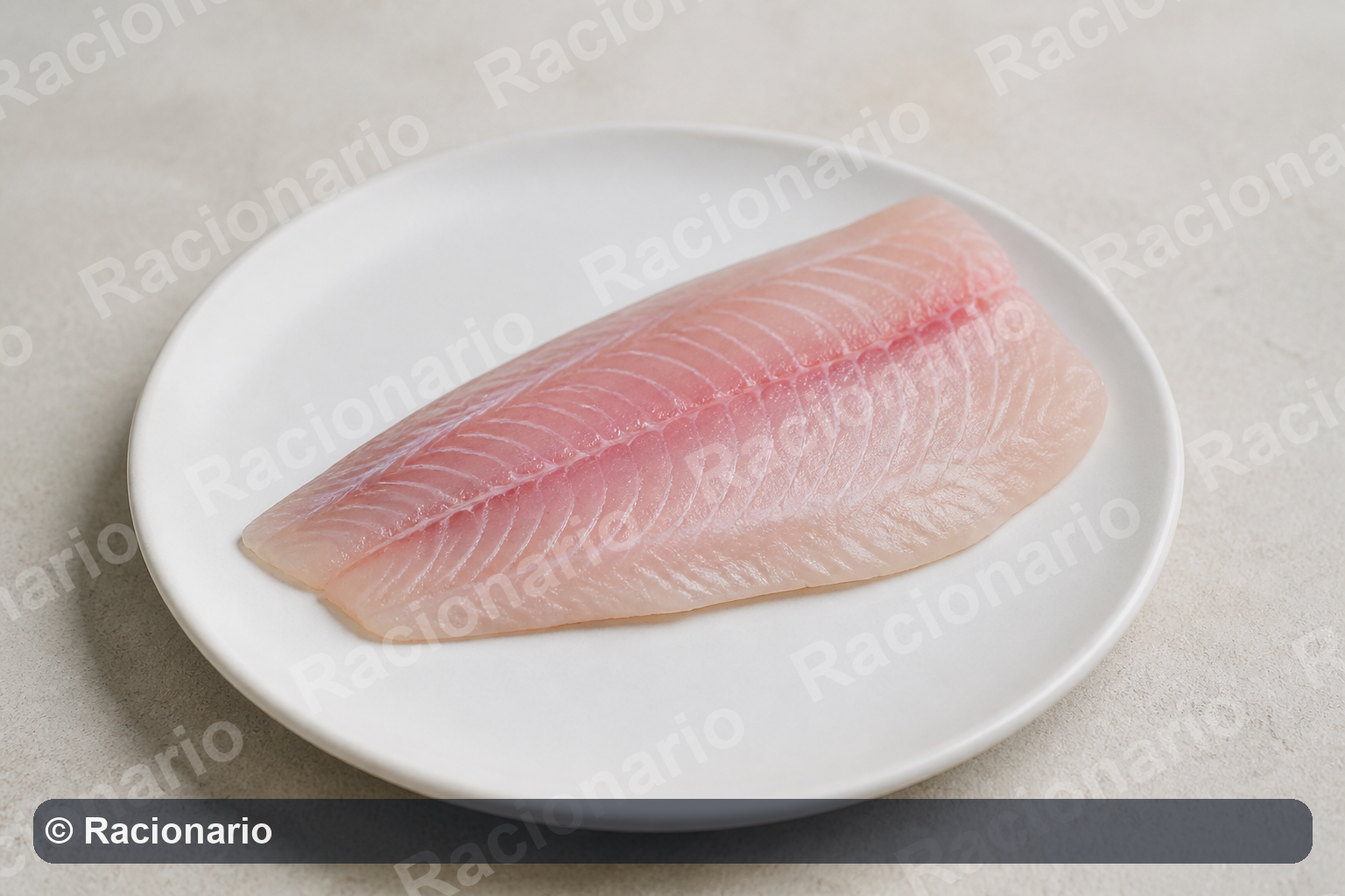 Ración de Panga: Ración: medio filete grande, 125 g