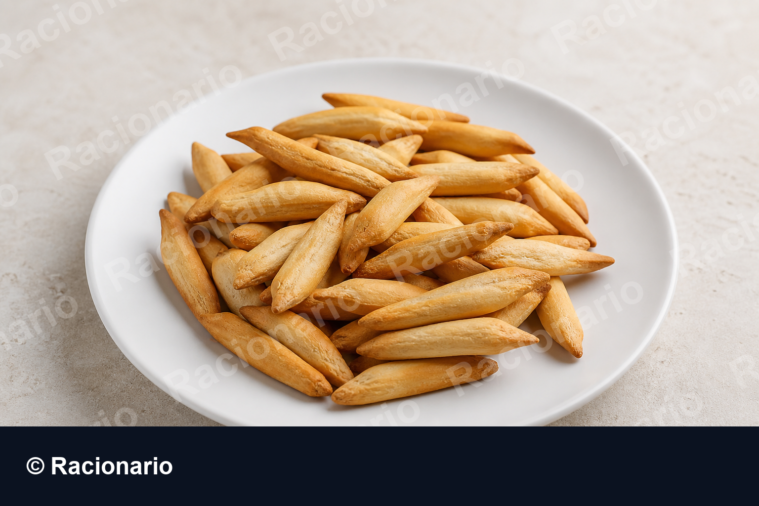 Ración de Picos de pan: Ración mediana: 50 g
