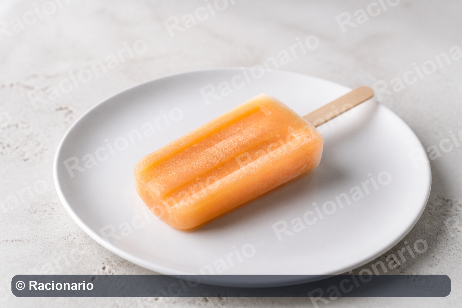Ración de Polo de hielo: Unidad: 70 g