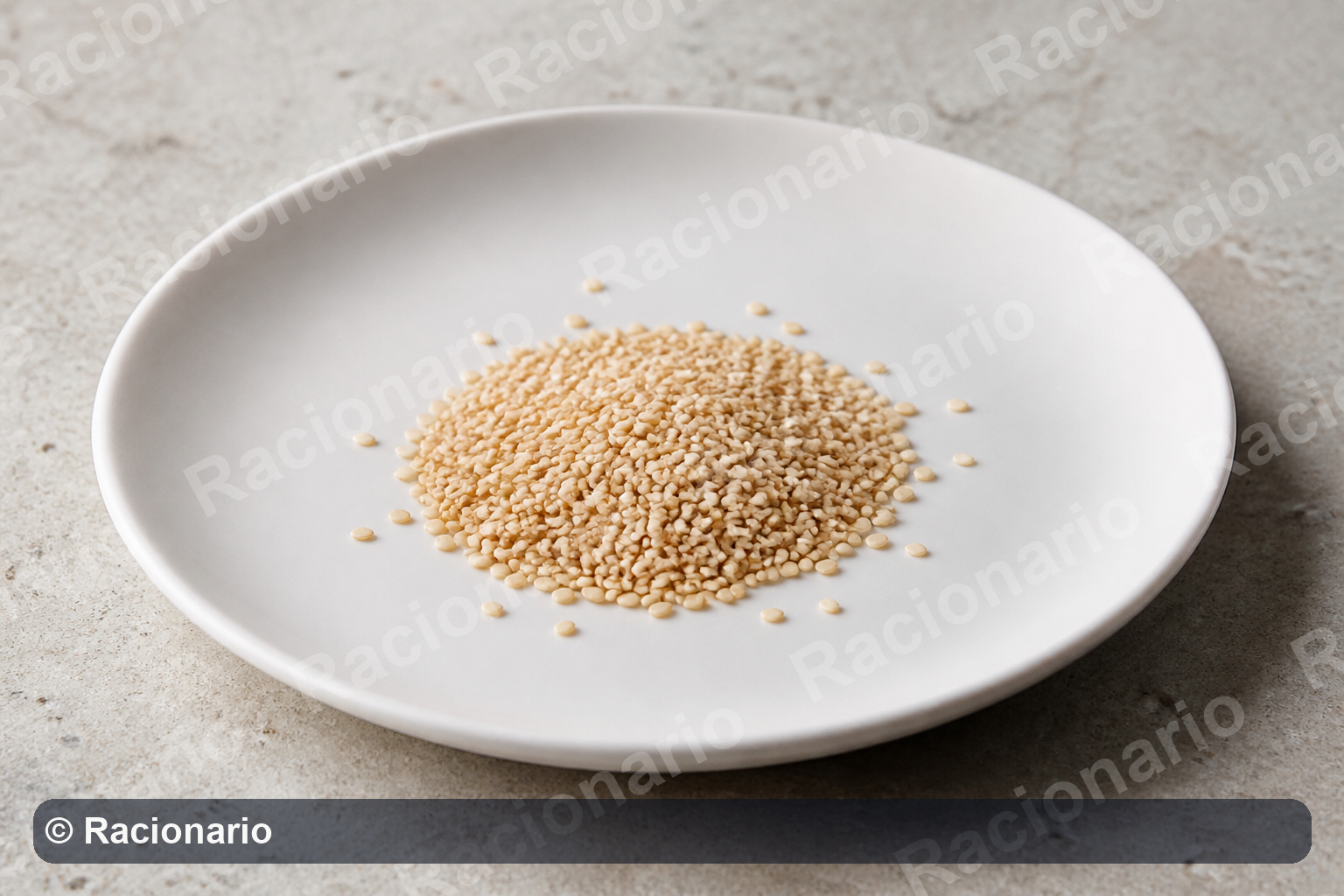 Ración de Sésamo: Cucharada sopera: 10 g