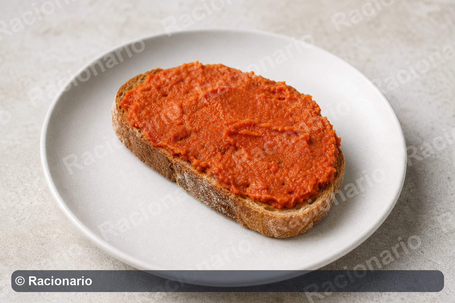 Ración de Sobrasada: Ración: 30 g