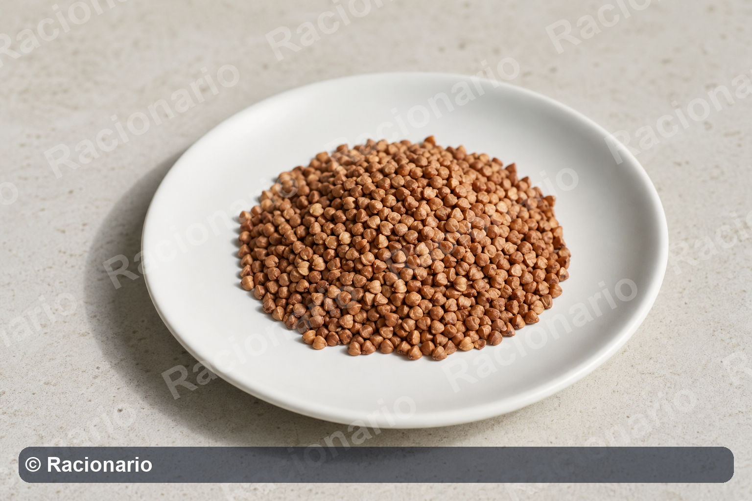 Ración de Trigo sarraceno: Ración: media taza de café, 75 g